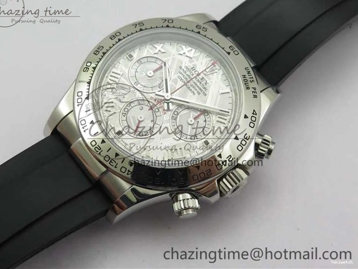 SA4130 904L SS Daytona Best 1:1 ‘Meteorite’ Oysterflex Case V4 Strap Noob on 116519 Edition 0327